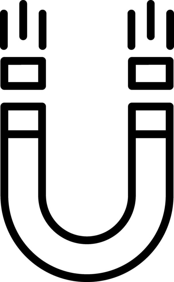 design de ícone de vetor de ímã