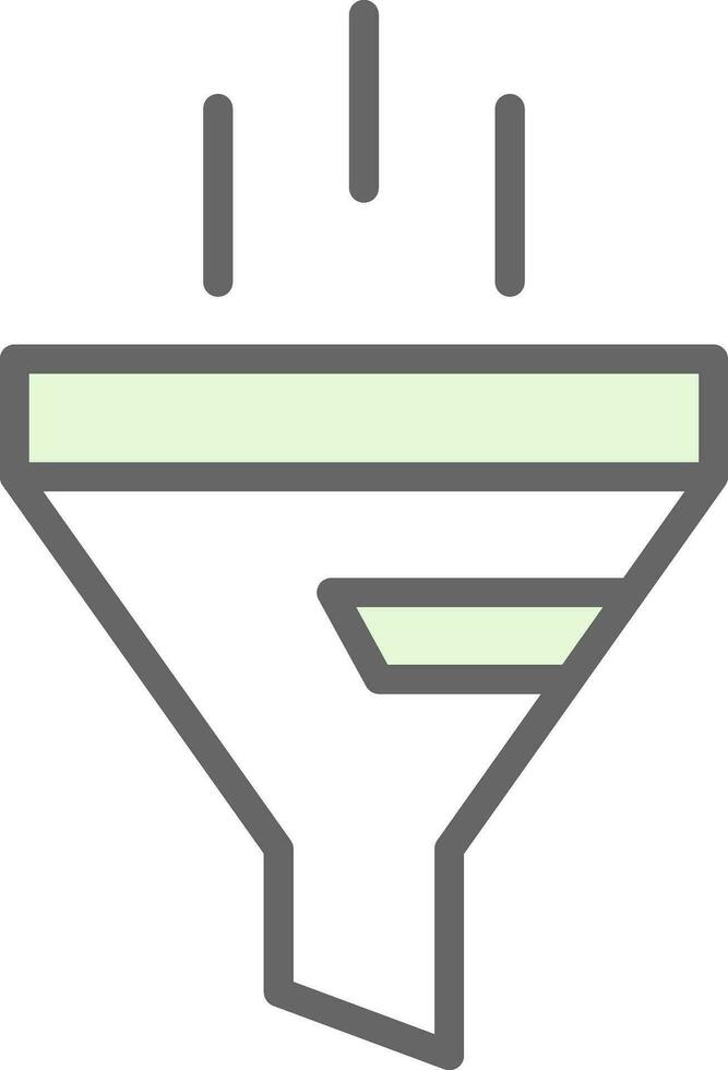 design de ícone de vetor de filtro