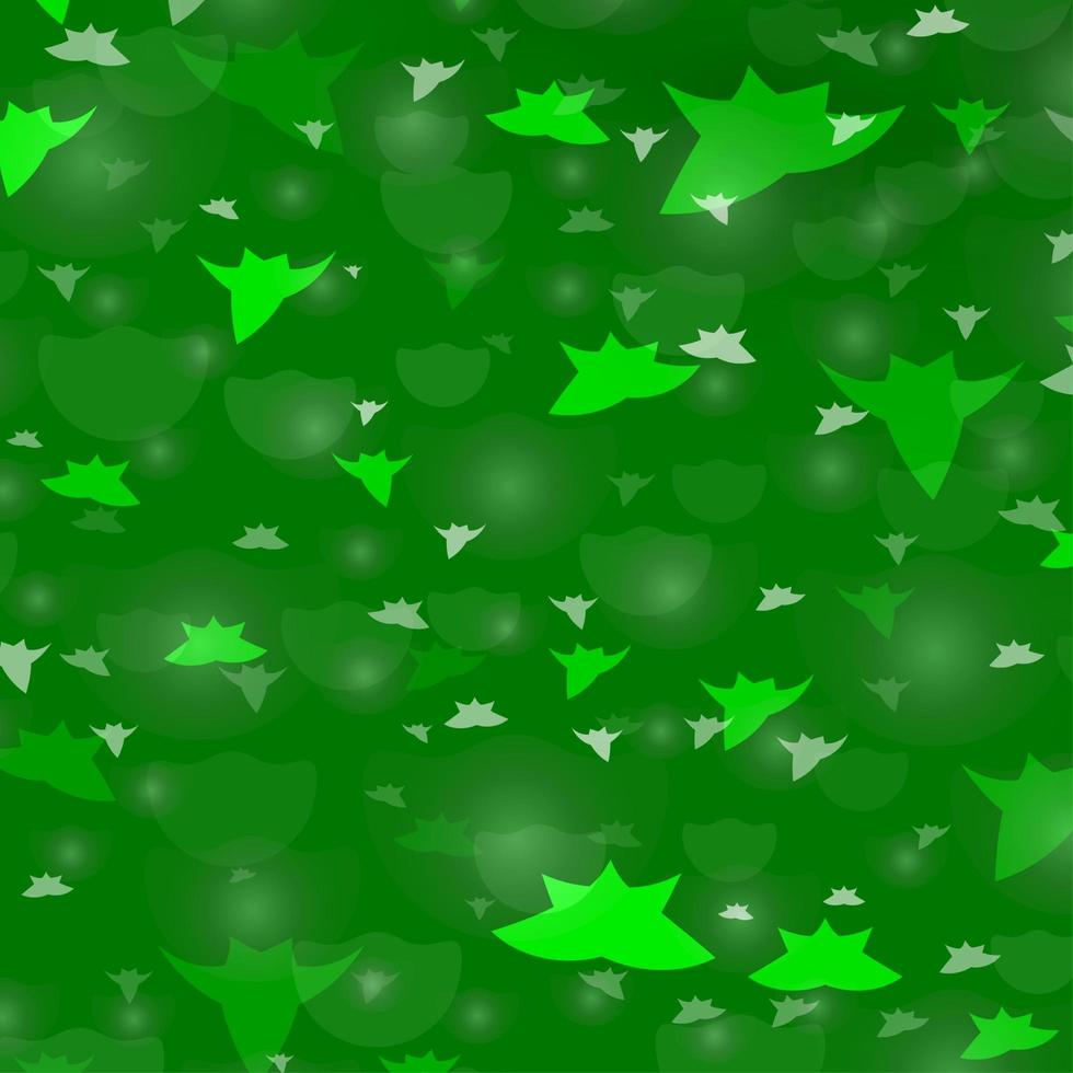 layout de vetor verde claro com círculos, estrelas.
