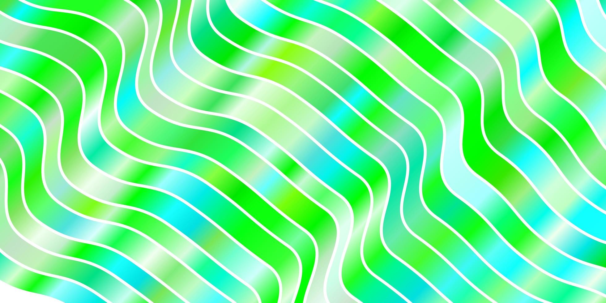 modelo de vetor verde claro com curvas.