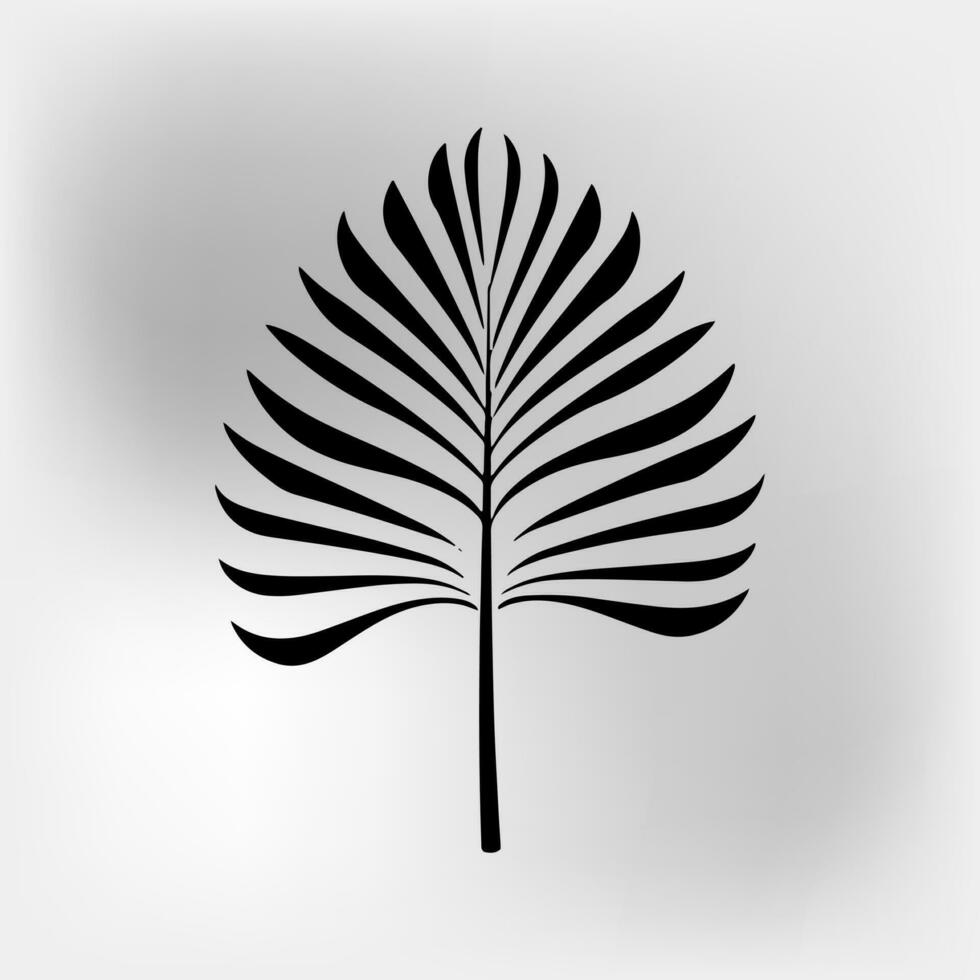 vetor ilustração do uma Palma ícone
