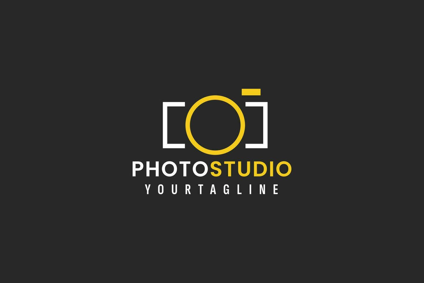 foto estúdio logotipo vetor ícone ilustração