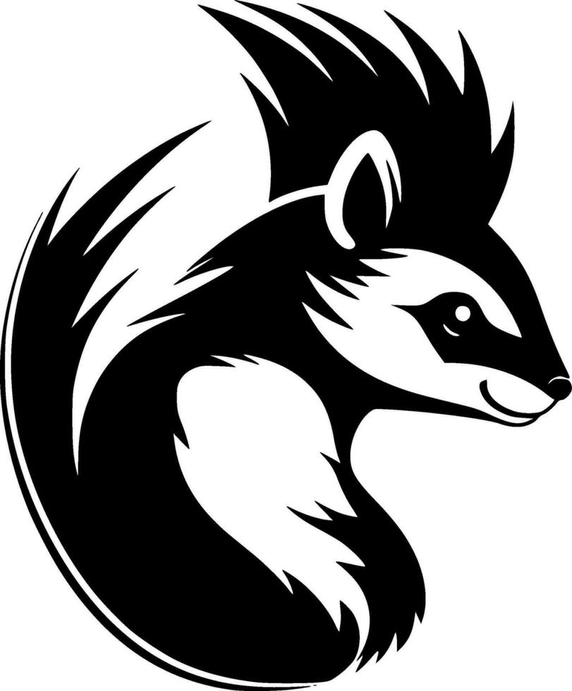 Skunk - Alto qualidade vetor logotipo - vetor ilustração ideal para camiseta gráfico