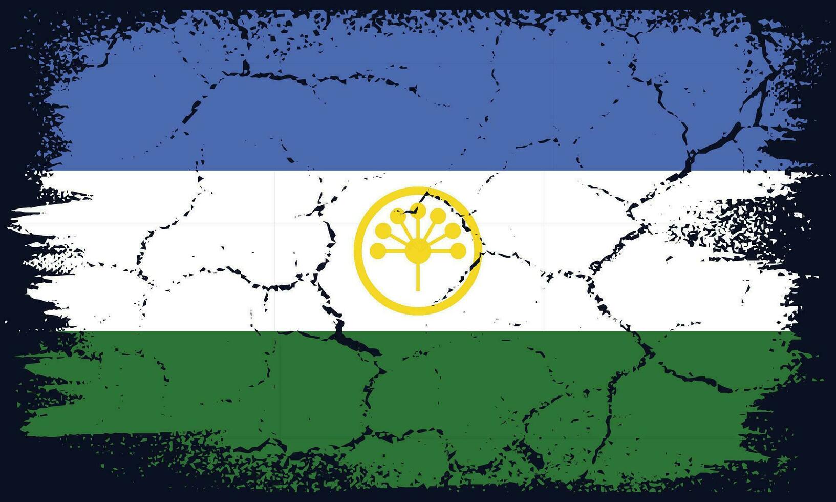 plano Projeto grunge república do bashkortostan bandeira fundo vetor