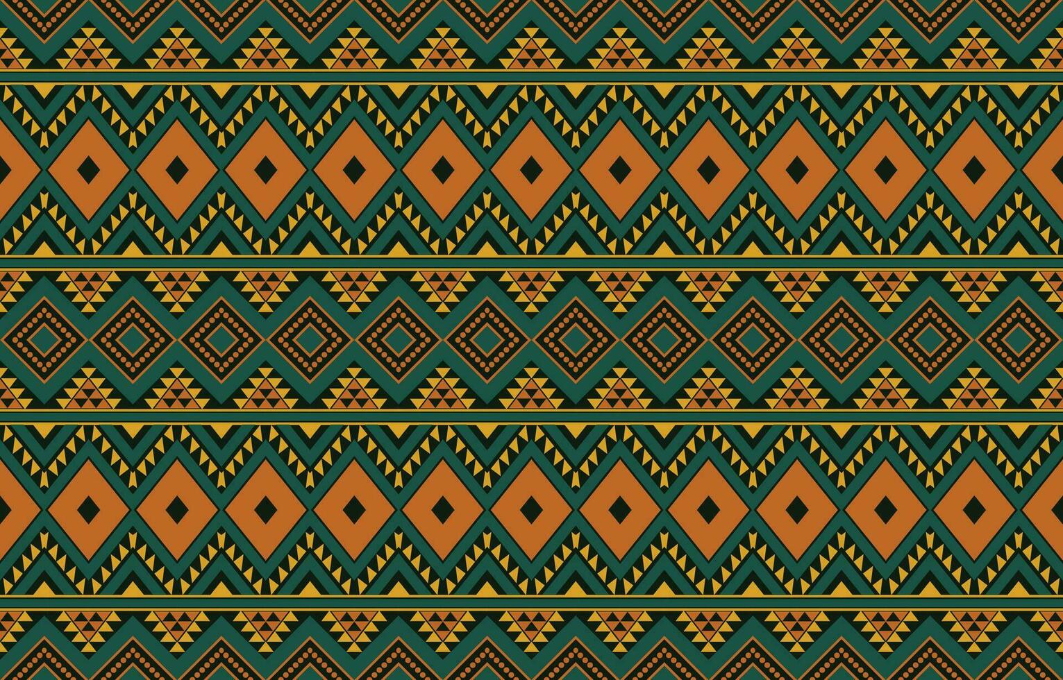 étnico abstrato ikat arte. asteca enfeite imprimir. geométrico étnico padronizar desatado cor oriental. Projeto para fundo ,cortina, tapete, papel de parede, roupas, invólucro, batik, vetor ilustração.