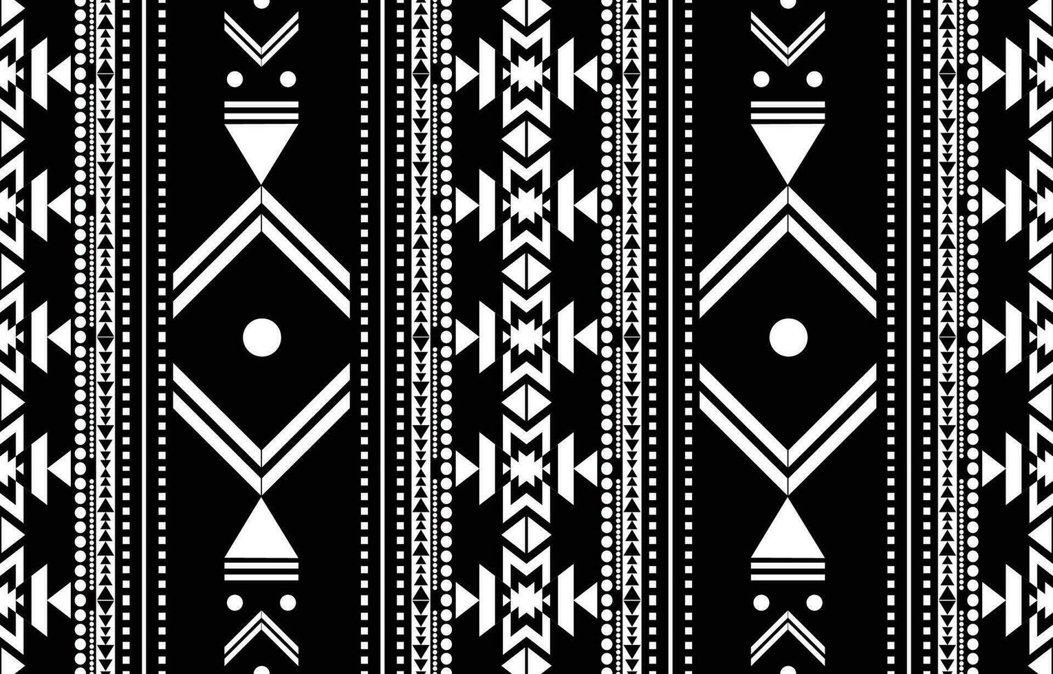 asteca desatado padronizar. tapete têxtil impressão textura tribal projeto, geométrico símbolos para logotipo, cartões, tecido decorativo funciona. tradicional impressão vetor ilustração. em Preto e branco fundo.