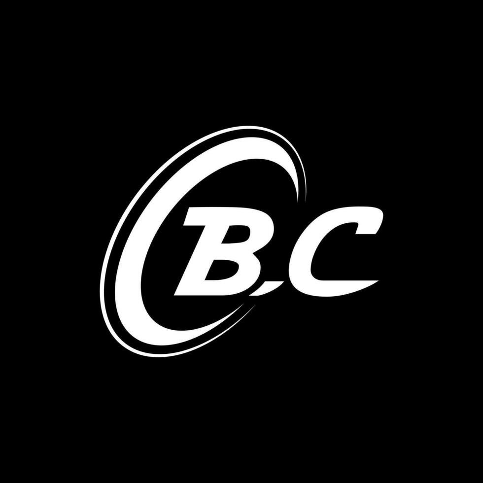 b c carta logotipo Projeto. alfabeto cartas iniciais monograma logotipo b c. b c logotipo. b c Projeto. criativo ícone logotipo Projeto para seu companhia vetor