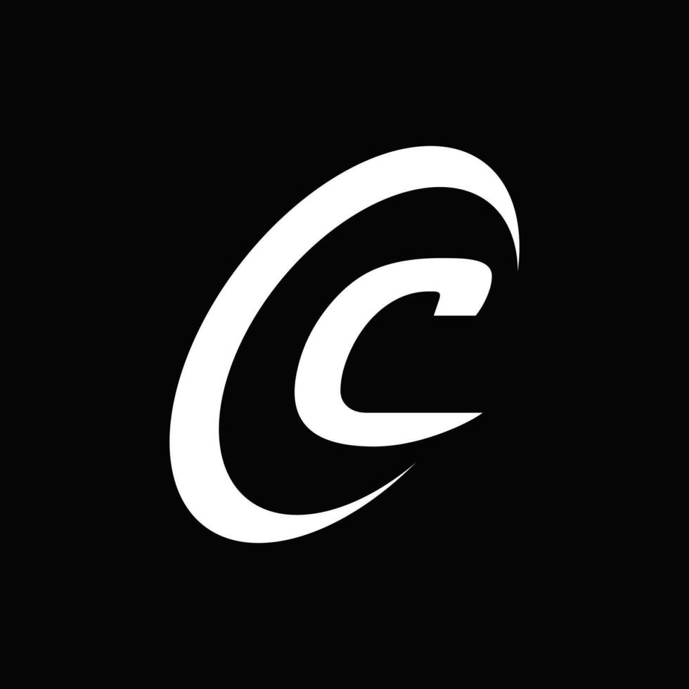 c carta logotipo Projeto. alfabeto cartas iniciais monograma logotipo c. c logotipo. c Projeto vetor