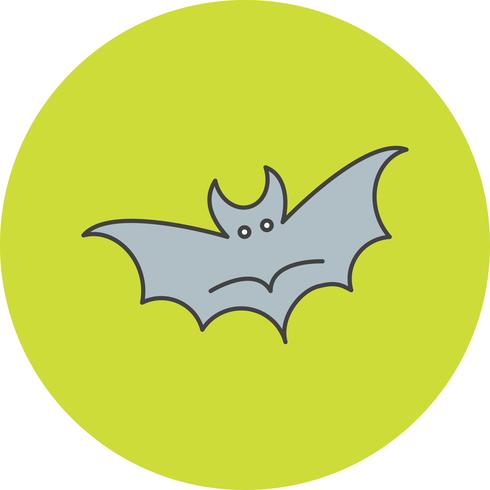 ícone de morcego de vetor