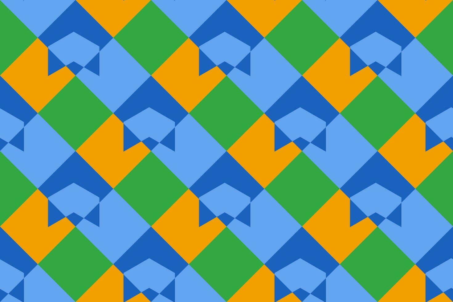geométrico desatado padronizar. abstrato geométrico hexagonal gráfico Projeto impressão cubos padronizar. desatado geométrico cubos padronizar. vetor