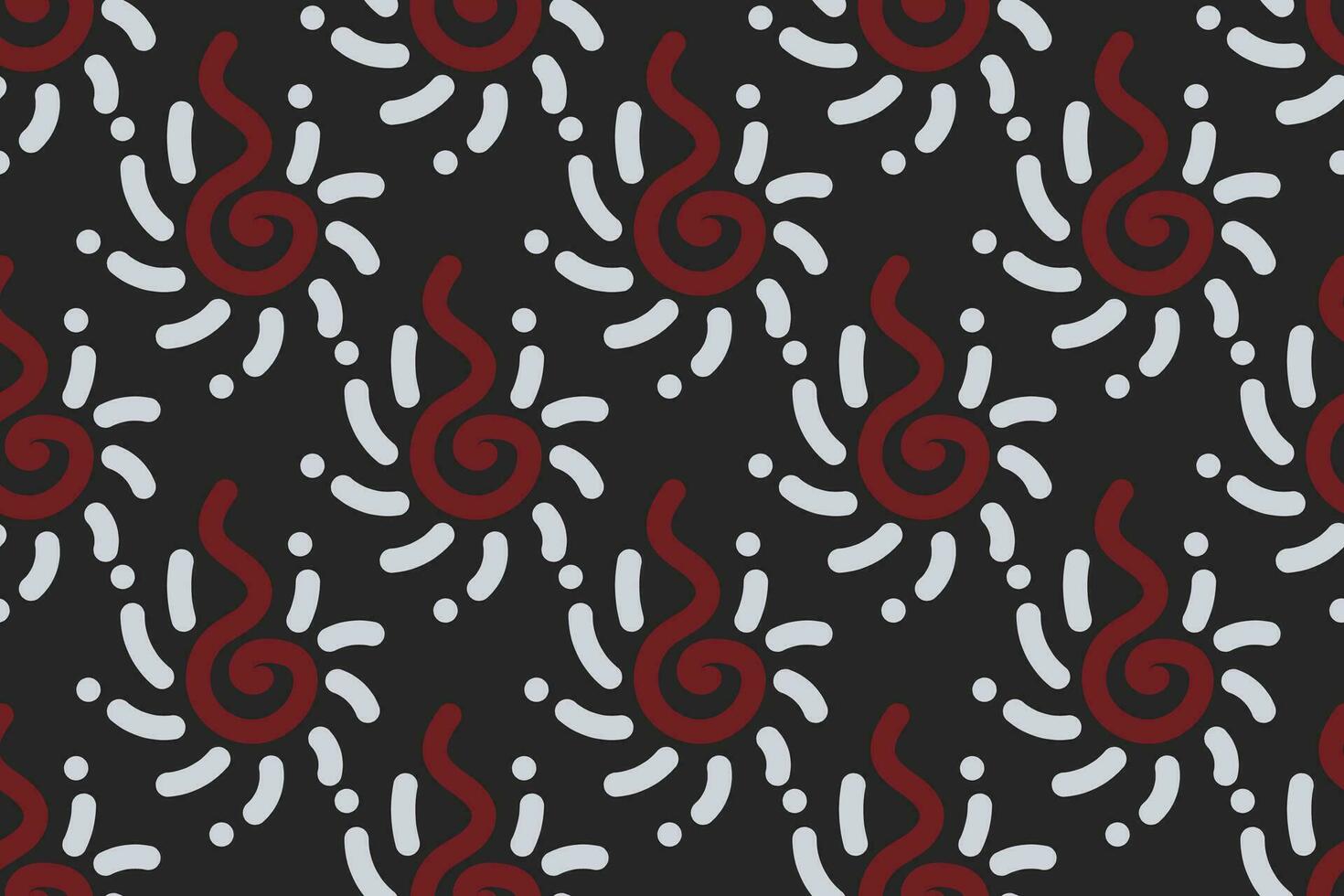 vintage padronizar. vermelho, Preto e branco fundo com vintage ornamento. padrão, fundo e papel de parede para seu Projeto. têxtil ornamento. vetor ilustração.