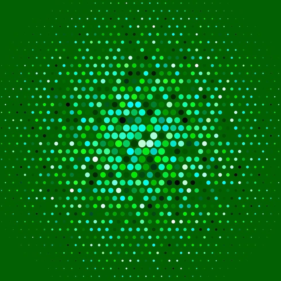 textura de vetor azul e verde claro com círculos.