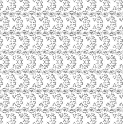 Fundo decorativo lindo floral têxtil vetor