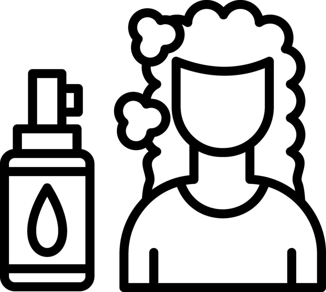 design de ícone de vetor de limpador de rosto