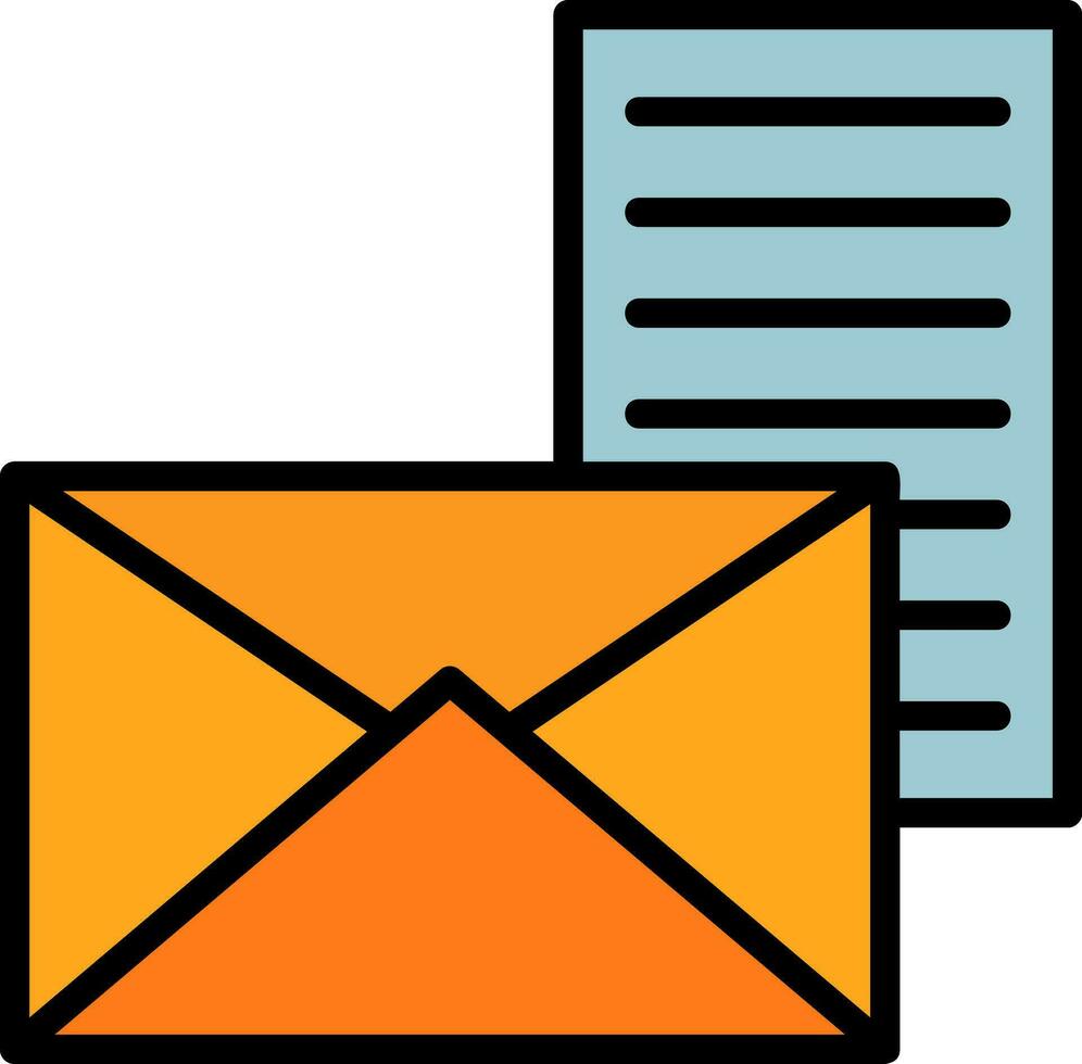 design de ícone de vetor de envelope