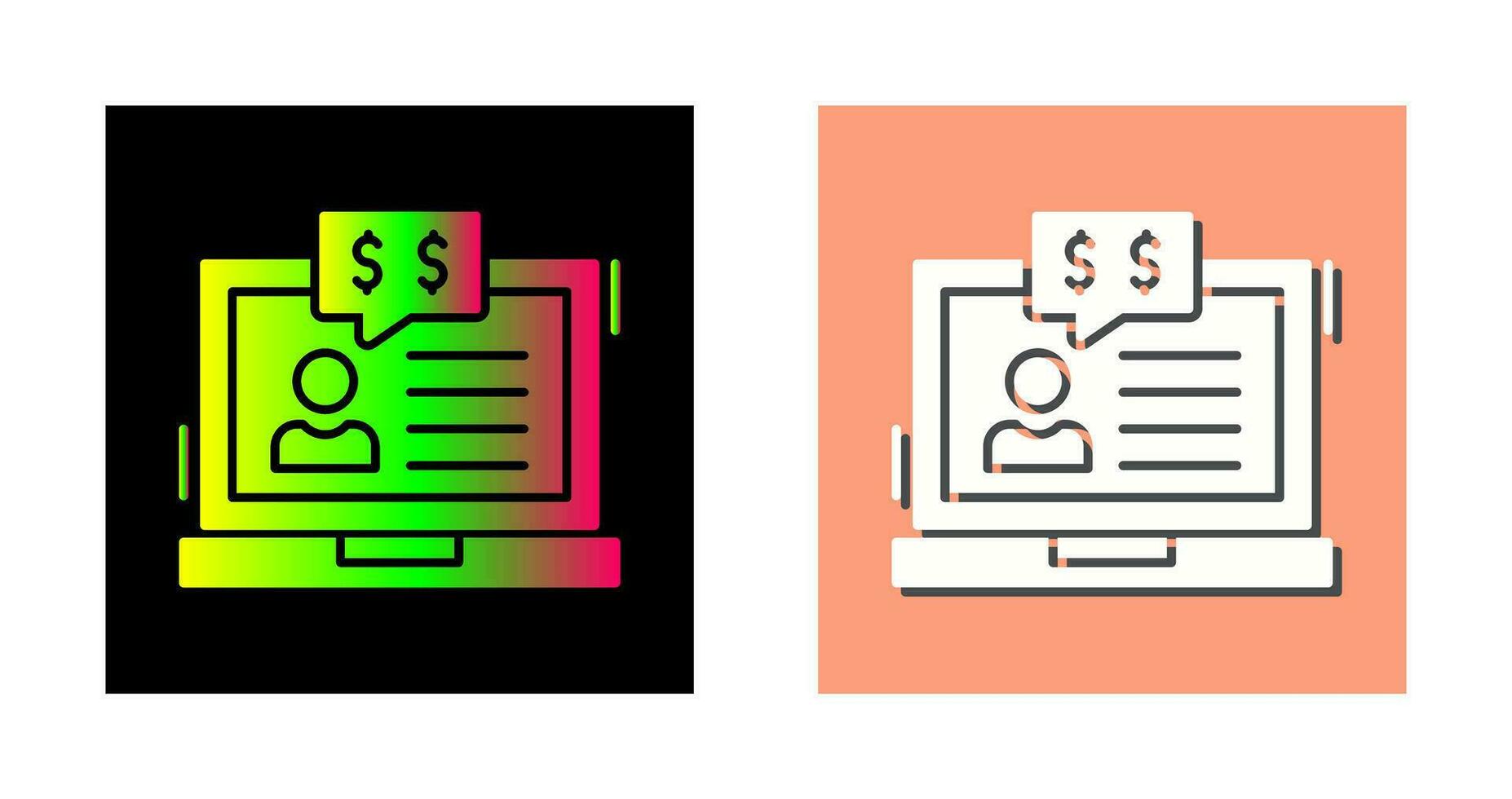 ícone de vetor de benefícios para funcionários