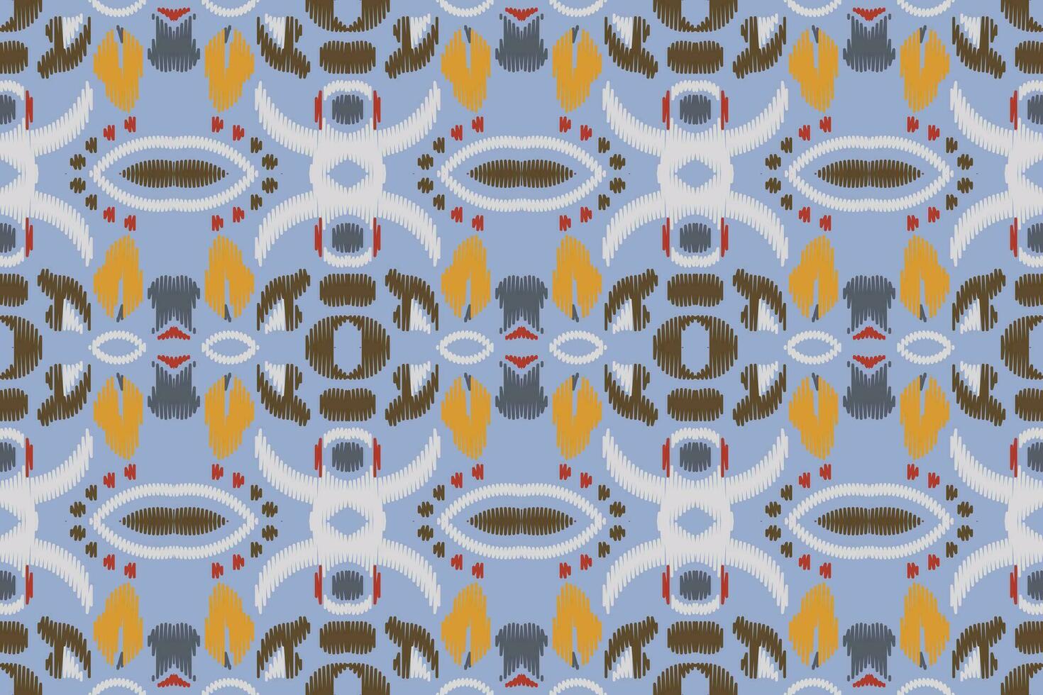 ikat damasco paisley bordado fundo. ikat textura geométrico étnico oriental padronizar tradicional.asteca estilo abstrato vetor ilustração.design para textura,tecido,vestuário,embrulho,sarongue.