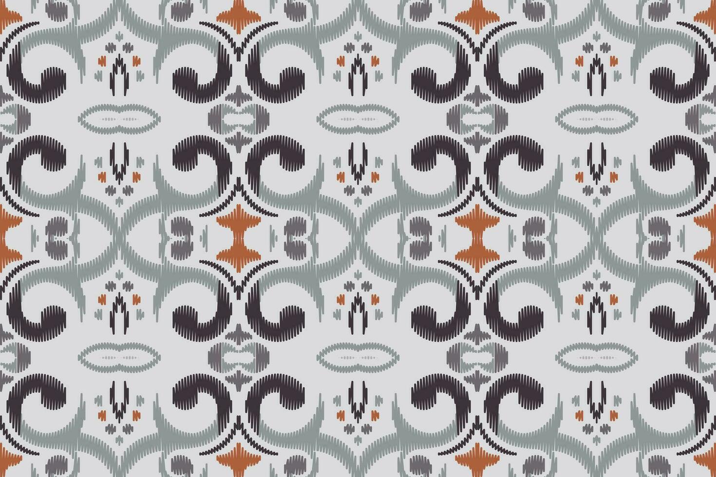 ikat damasco paisley bordado fundo. ikat floral geométrico étnico oriental padronizar tradicional.asteca estilo abstrato vetor ilustração.design para textura,tecido,vestuário,embrulho,sarongue.