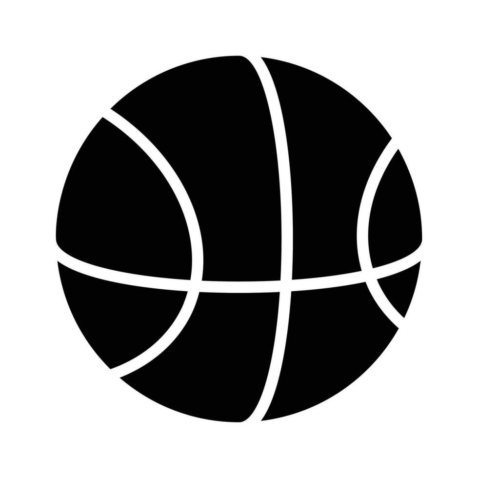 Verifica isto lindo ícone do basquetebol editável projeto, isolado em branco fundo vetor