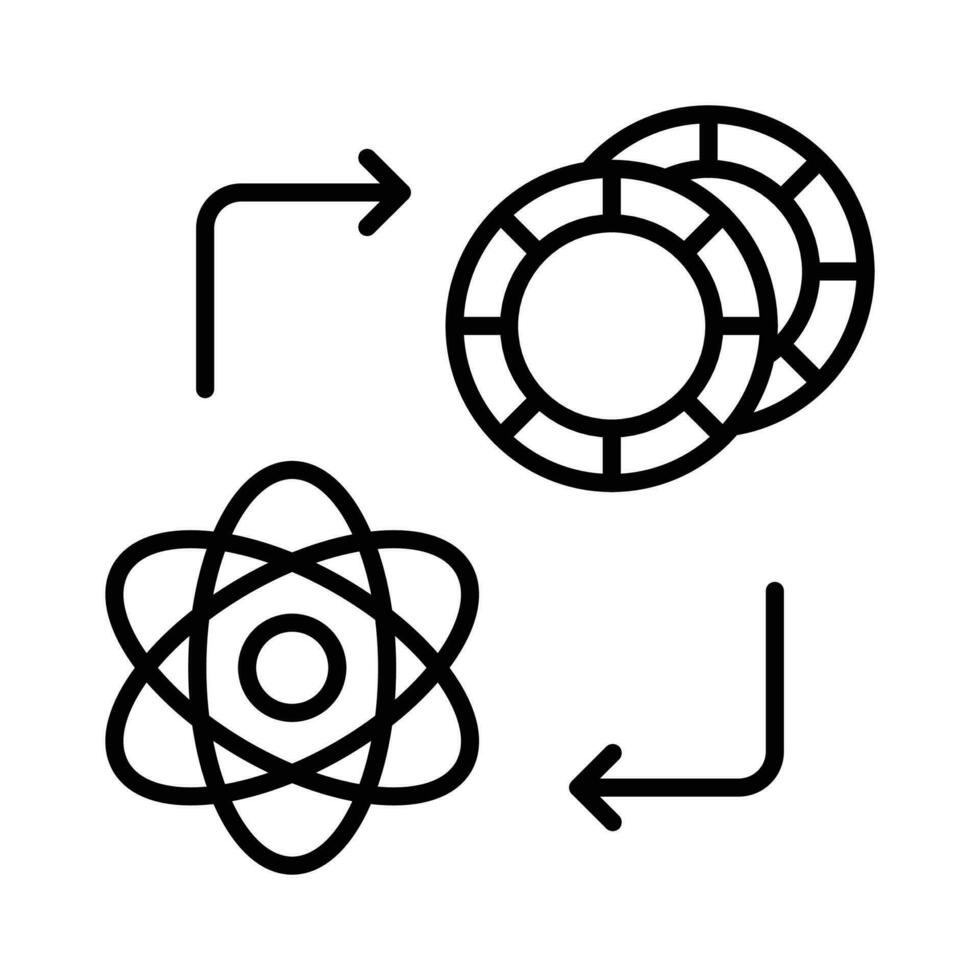 bitcoin ecossistema vetor Projeto dentro moderno estilo, fácil para usar ícone