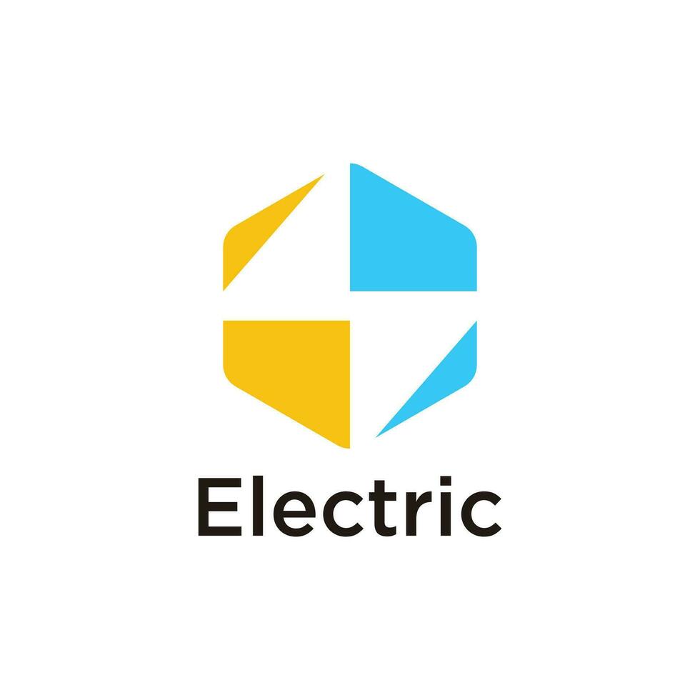 elétrico logotipo Projeto elemento vetor com moderno conceito