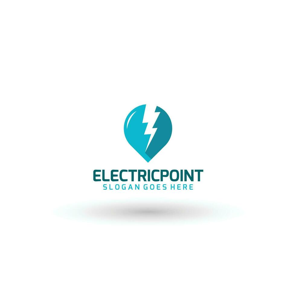 elétrico companhia logotipo modelo, abstrato logotipo projeto, criativo logotipo modelo vetor