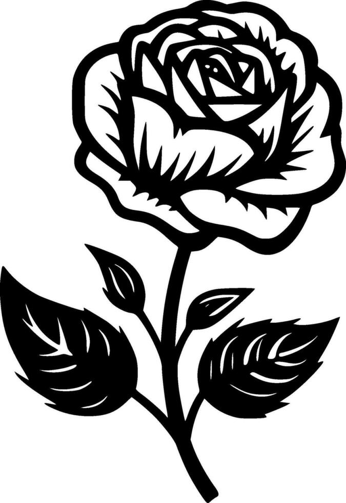 rosa, minimalista e simples silhueta - vetor ilustração