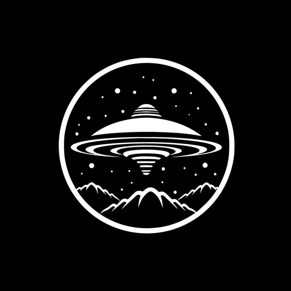 UFO - Alto qualidade vetor logotipo - vetor ilustração ideal para camiseta gráfico