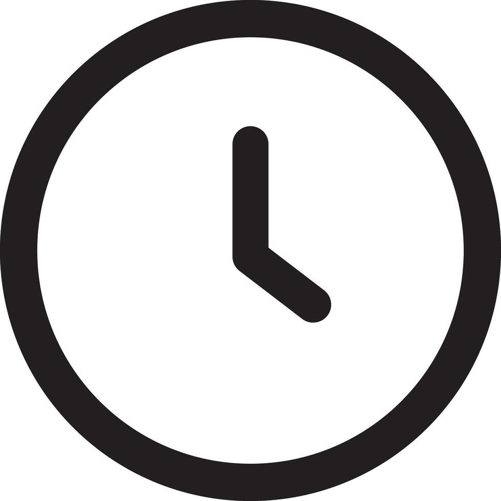 relógio ícone dentro tendendo plano estilo isolado em fundo. relógio ícone página símbolo para seu rede local Projeto relógio ícone logotipo, aplicativo, ui. vetor ilustração relógio ícone, eps10, Projeto.