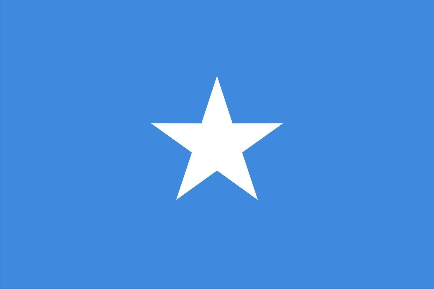 bandeira da Somália vetor