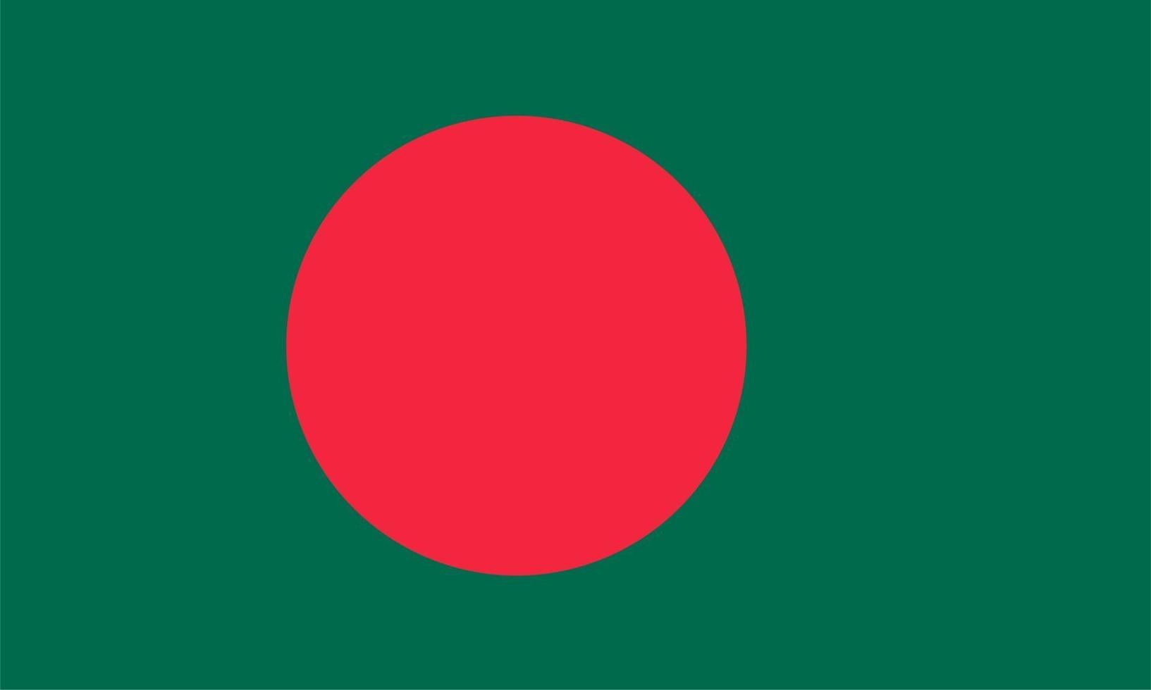 bandeira de bangladeshi de bangladesh vetor