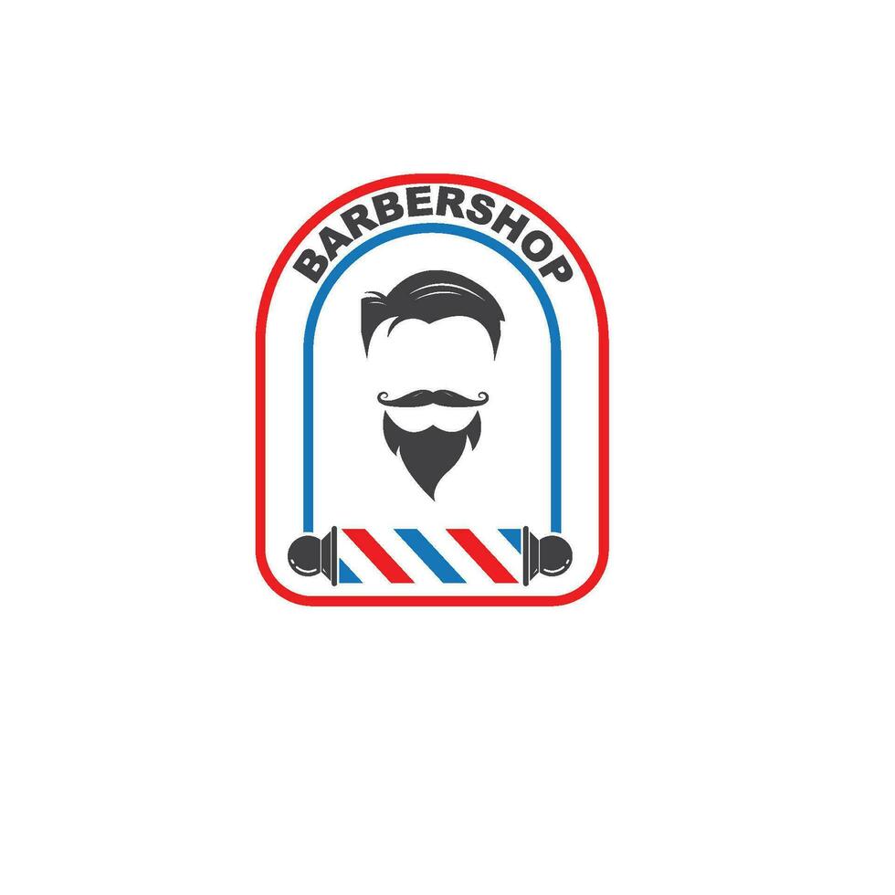 barbeiro fazer compras ícone logotipo vetor ícone