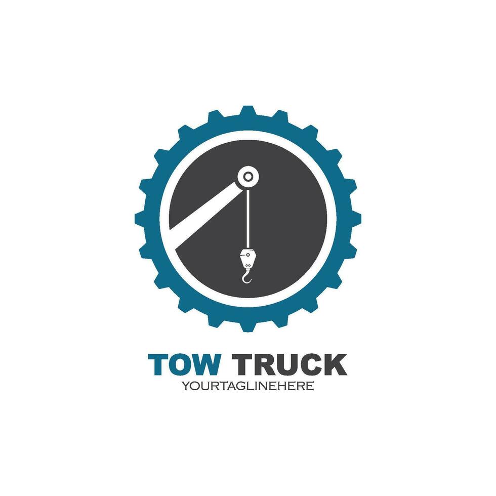 rebocar caminhão vetor ícone logotipo Projeto