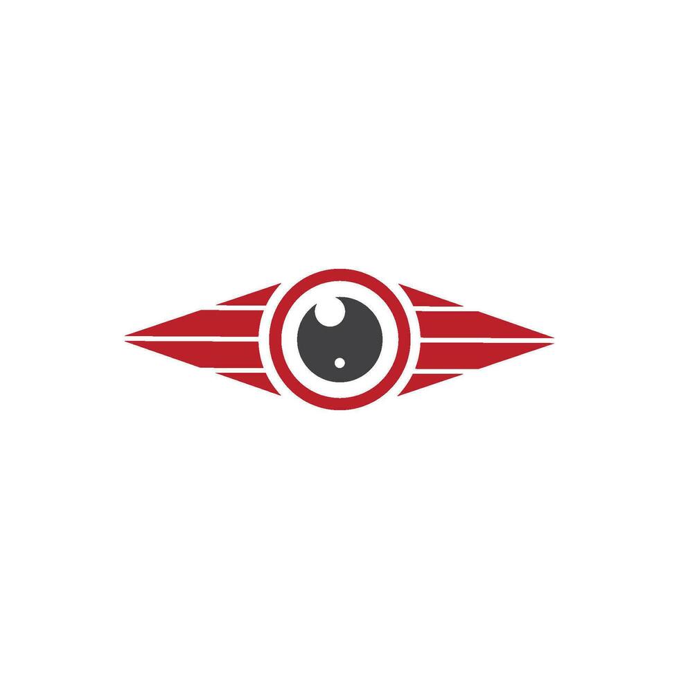 ótico olho ícone logotipo vetor modelo ilustração