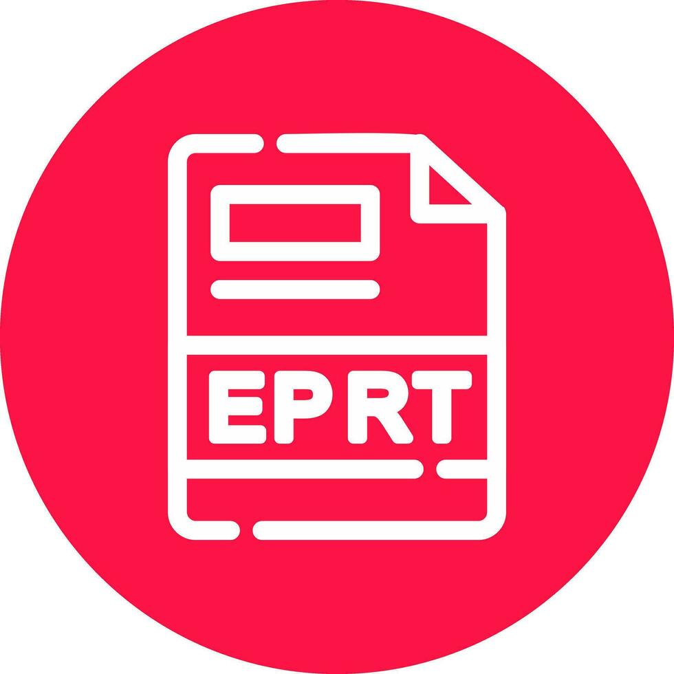 eprt criativo ícone Projeto vetor