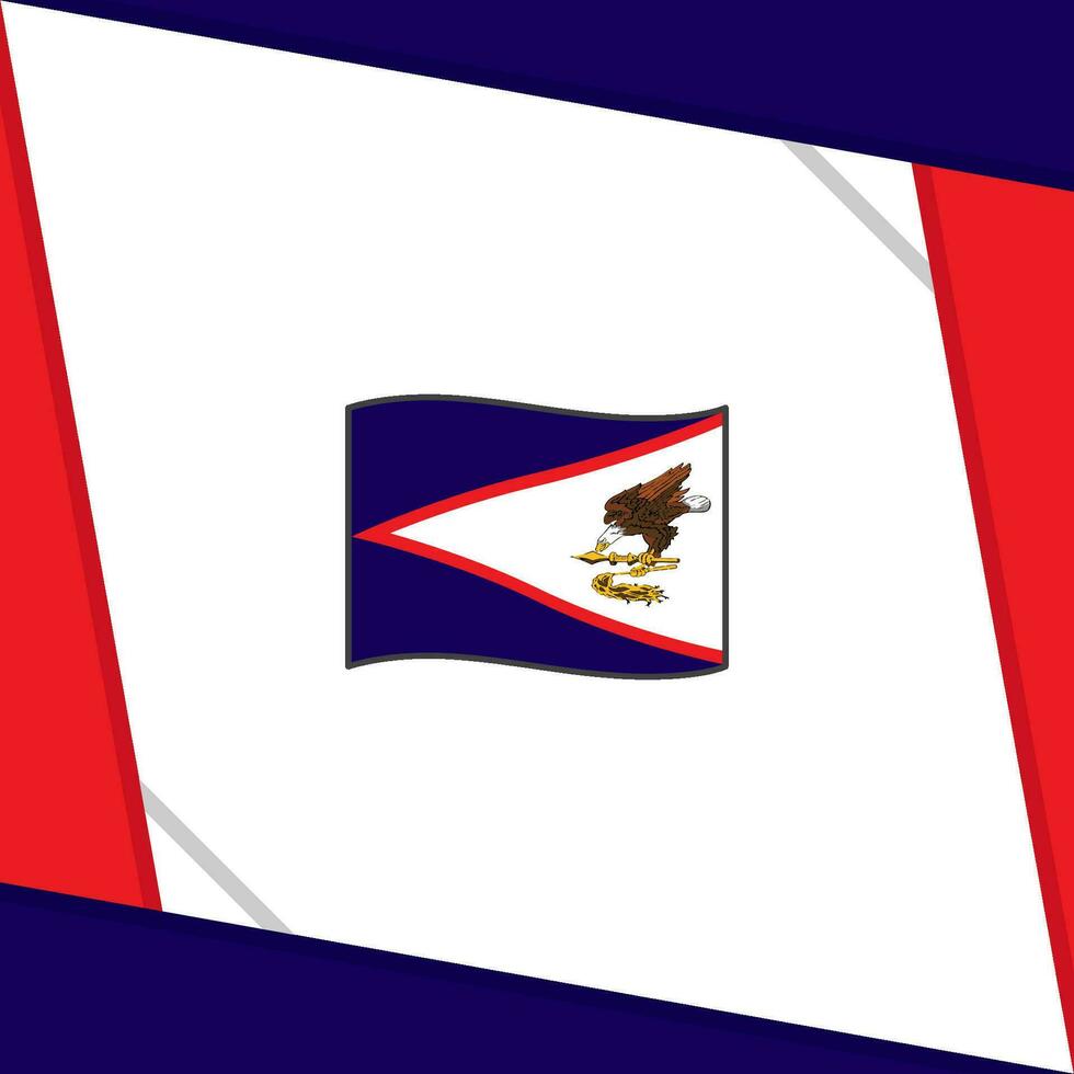 americano samoa bandeira abstrato fundo Projeto modelo. americano samoa independência dia bandeira social meios de comunicação publicar. americano samoa independência dia vetor