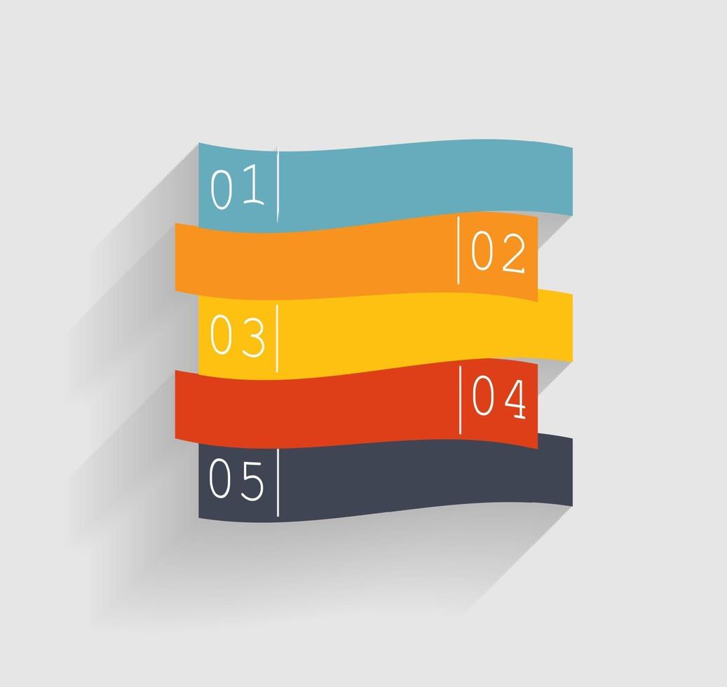 modelos de infográfico para ilustração vetorial de negócios vetor