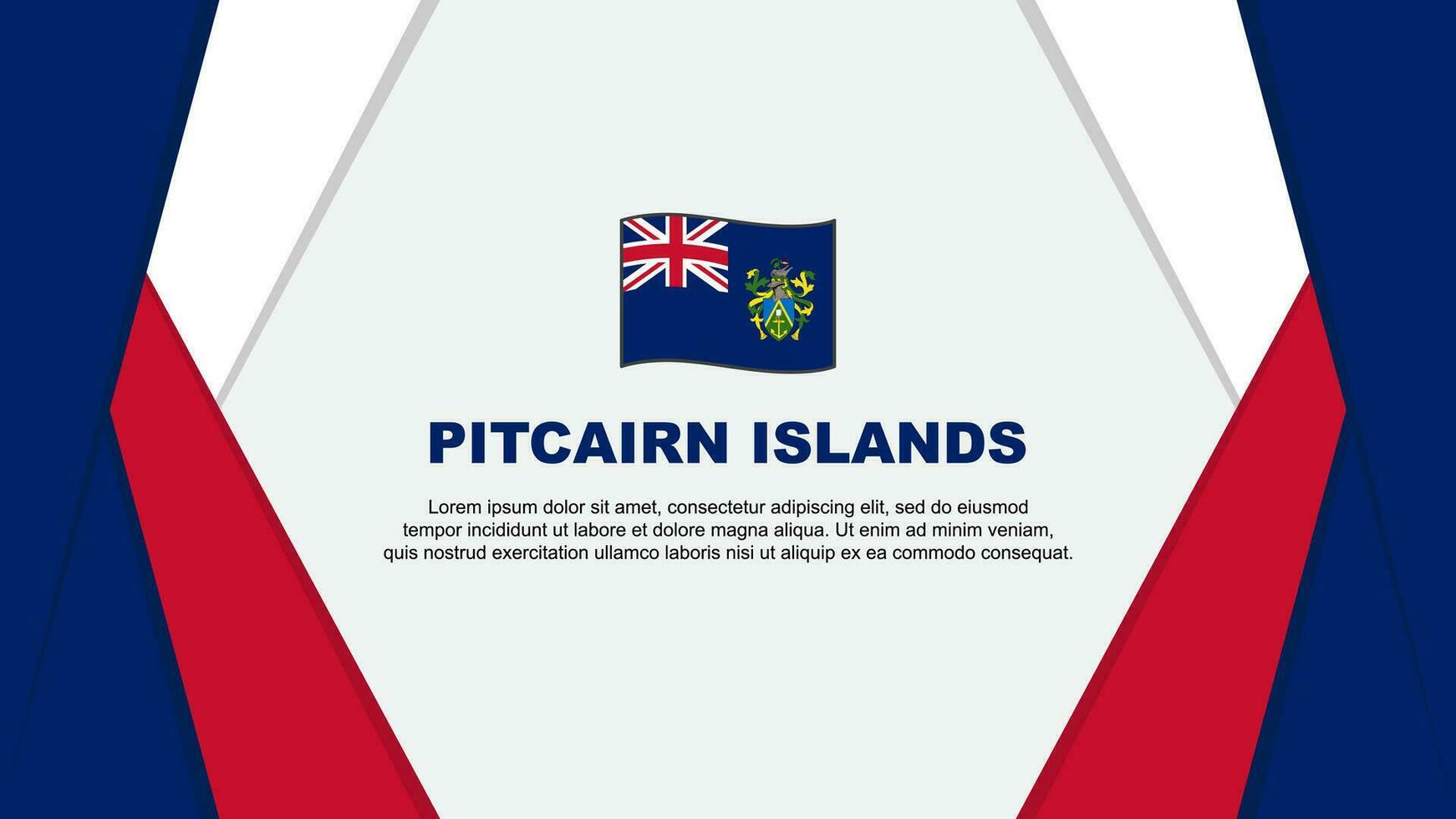 pitcairn ilhas bandeira abstrato fundo Projeto modelo. pitcairn ilhas independência dia bandeira desenho animado vetor ilustração. pitcairn ilhas fundo