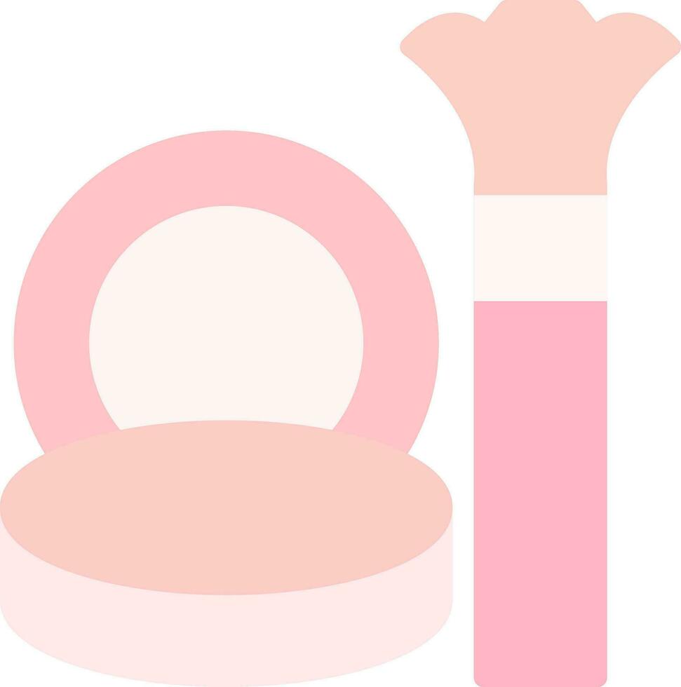 design de ícone de vetor de blush