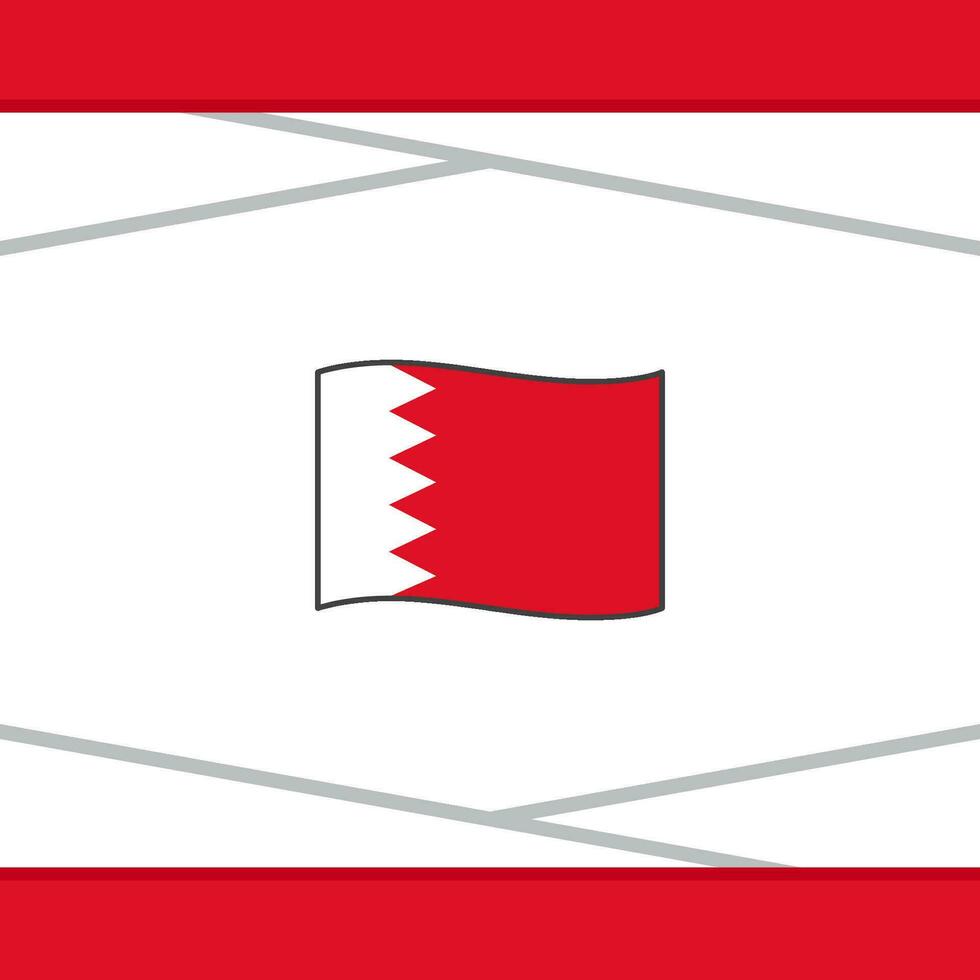 bahrain bandeira abstrato fundo Projeto modelo. bahrain independência dia bandeira social meios de comunicação publicar. bahrain vetor