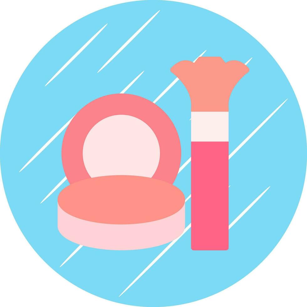 design de ícone de vetor de blush