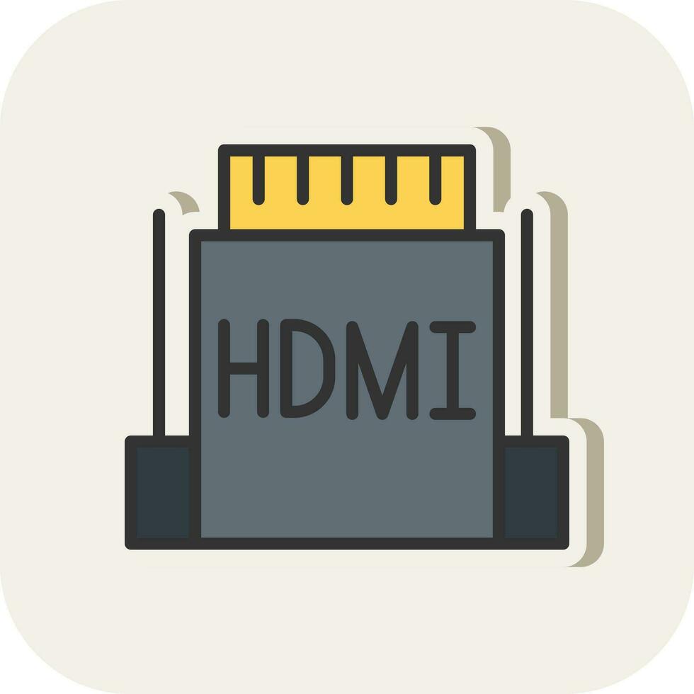 hdmi vetor ícone Projeto