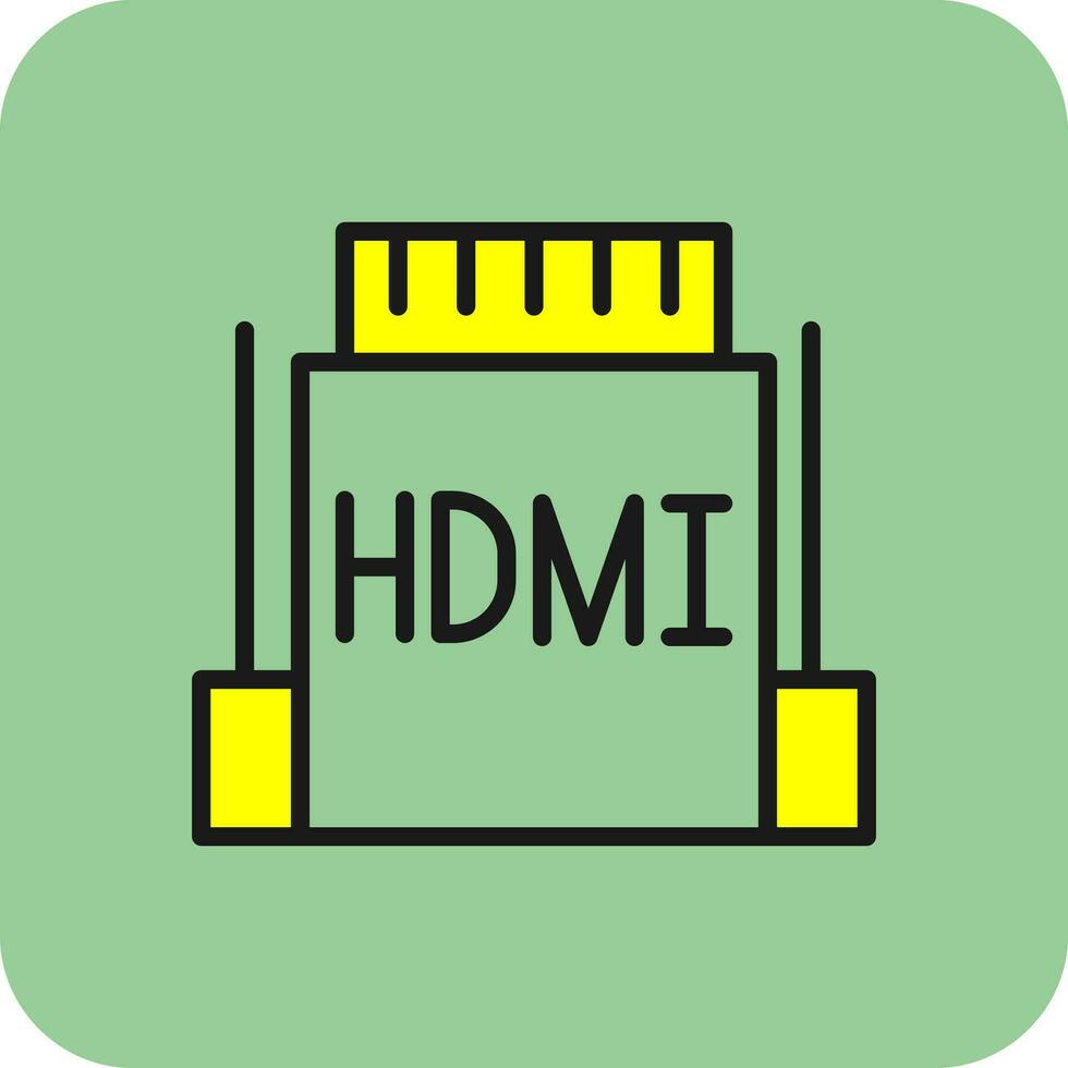 hdmi vetor ícone Projeto