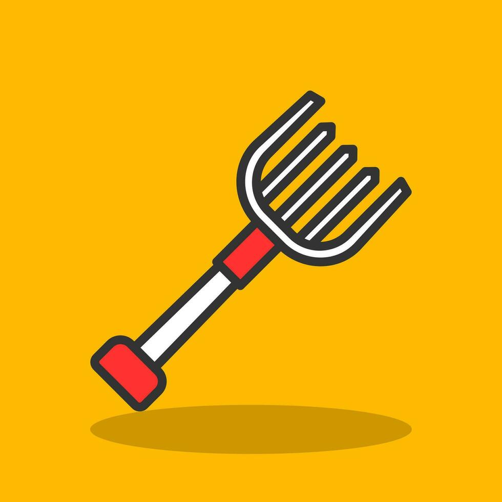 design de ícone de vetor de garfo