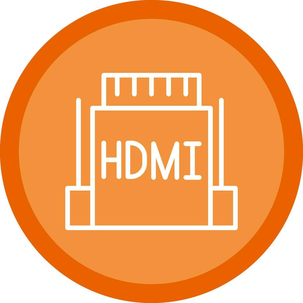 hdmi vetor ícone Projeto