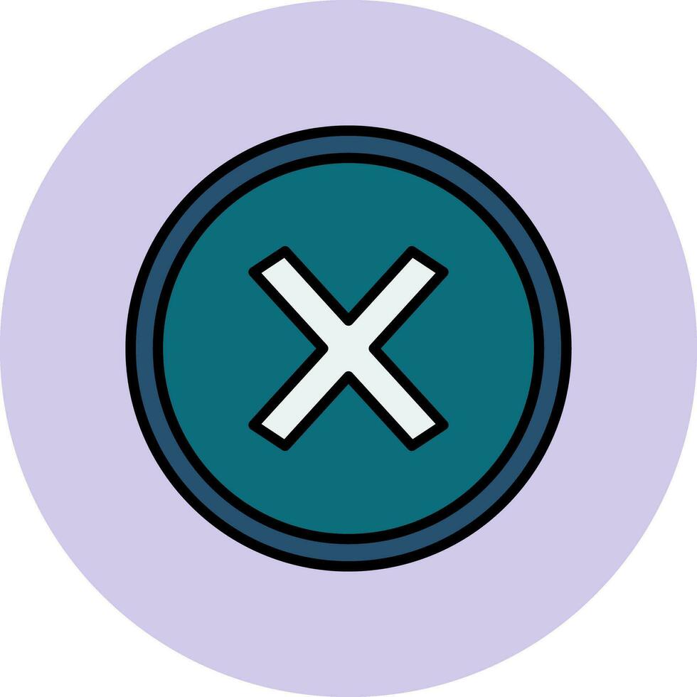 ícone de vetor de multiplicação
