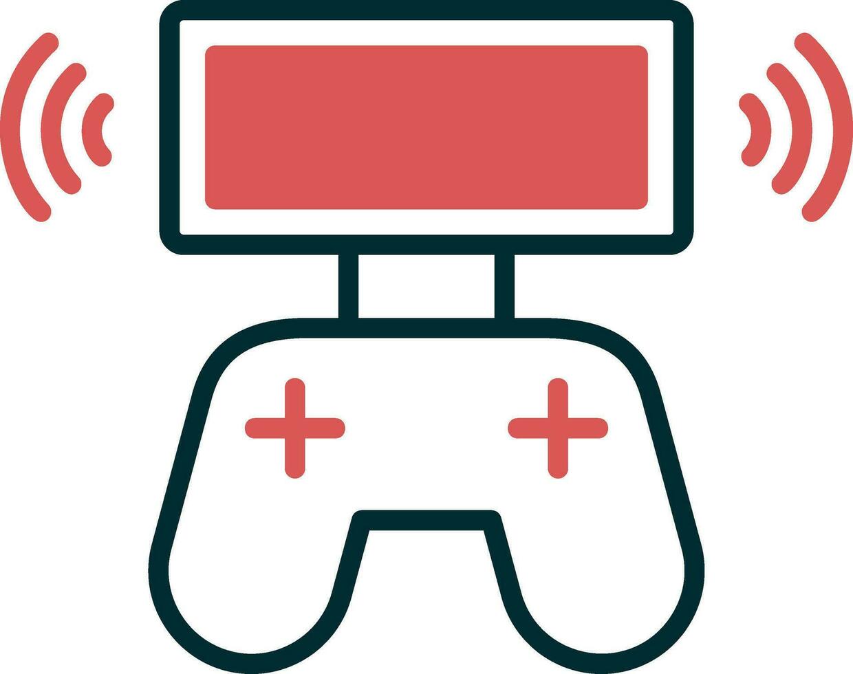 ícone de vetor de gamepad