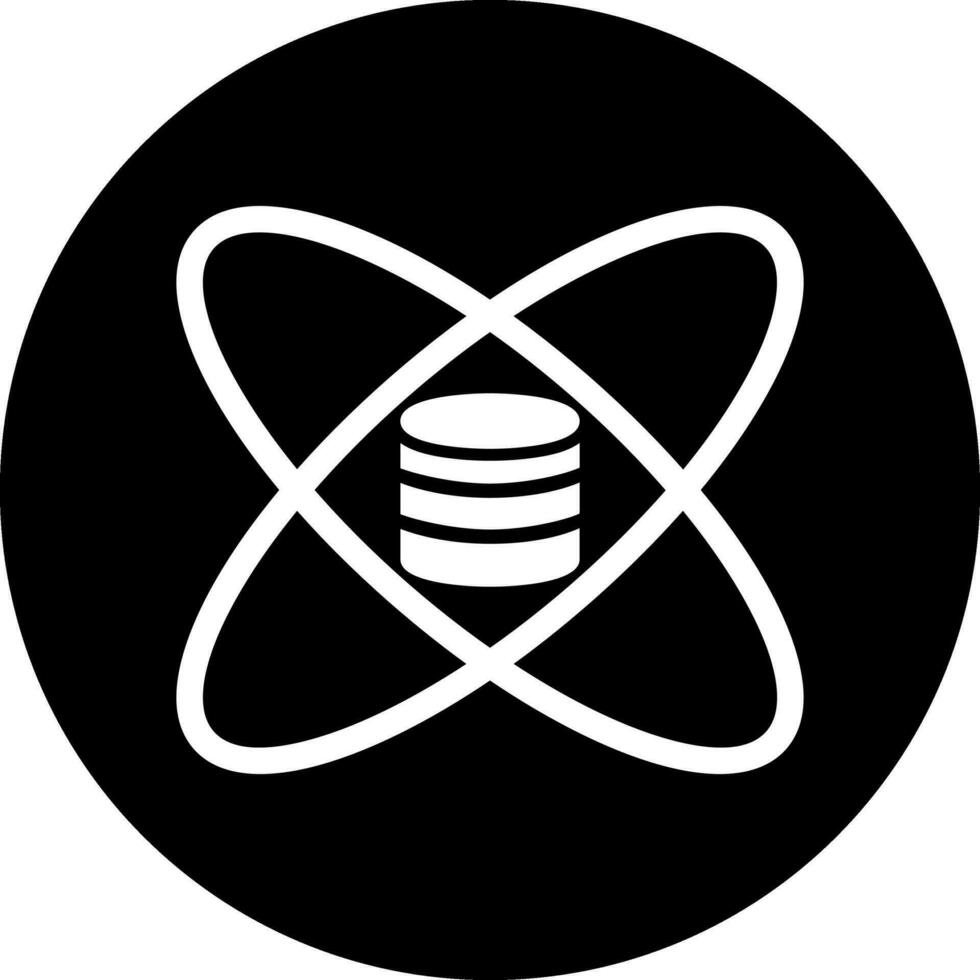 ícone de vetor de ciência de dados