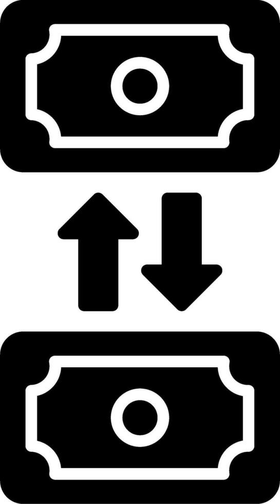 ícone de vetor de transferência