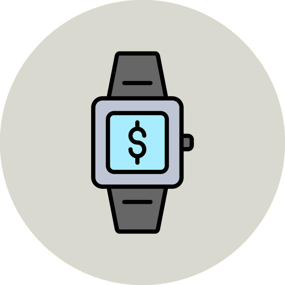 ícone de vetor de smartwatch